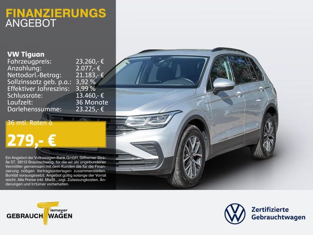 Volkswagen Tiguan 1.4 eHybrid LIFE MATRIX VIRTUAL NAVI AHK