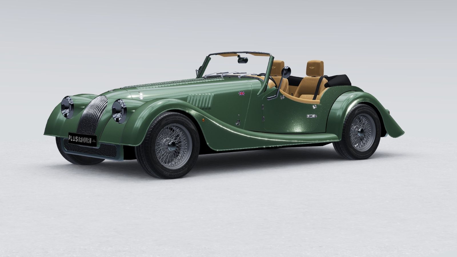 Morgan Plus Four - Neu - MwSt. - SHZ - A/C - Sennheiser