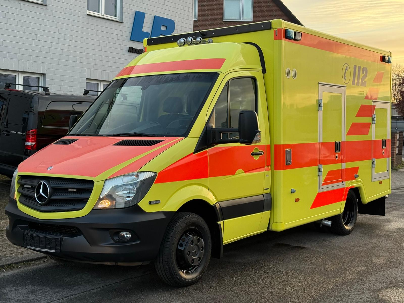 Mercedes-Benz Sprinter 519 CDI*RTW*Klima*Standhzg*1Hand*Euro6*