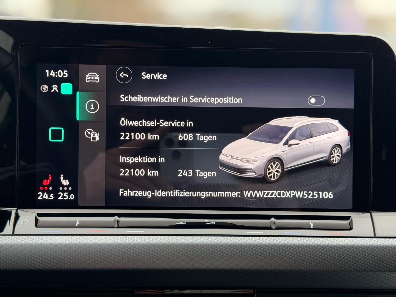 Volkswagen Golf VIII Variant DSG LED AHK DAB+ Ambili CarPla, миниатюра 28