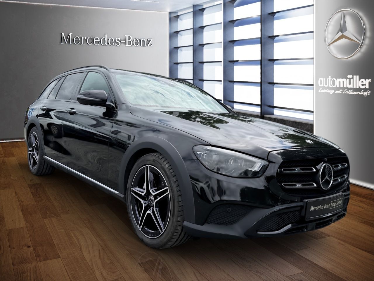 Fahrzeugabbildung Mercedes-Benz E 400 d 4M T Aut. NIGHT+AMG19''+HEADUP+360°+STHZ