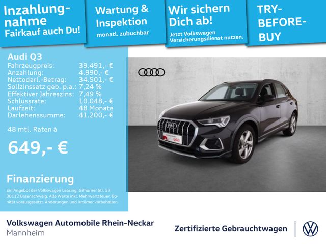 Audi Q3 35 TDI Adv Gar.2029 LED-Plus Navi Kamera uvm