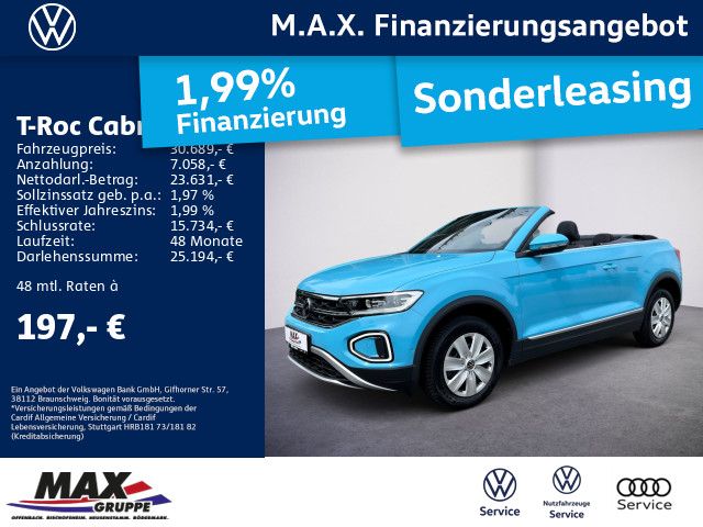 T-Roc Cabriolet 1.5 TSI DSG STYLE LED+NAVI+PDC+S