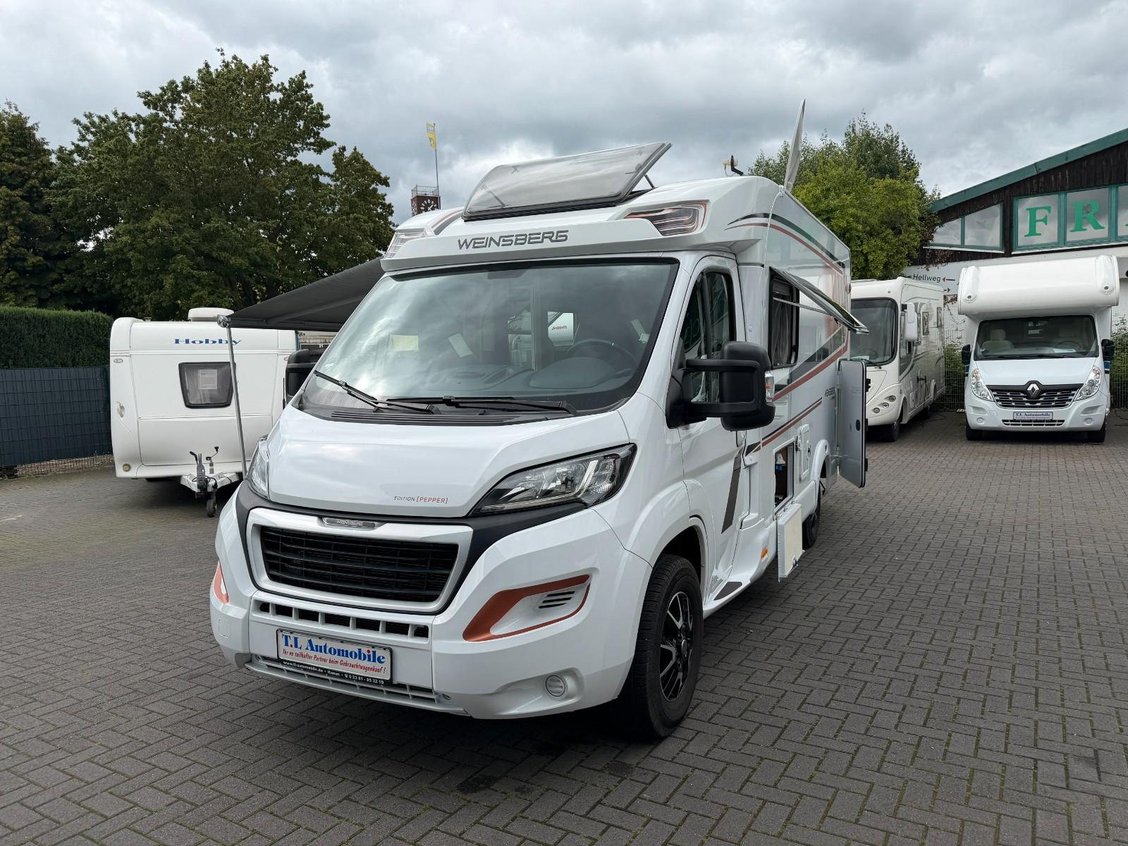 Weinsberg T 600 MG Klima/Solar/Sat-TV/AHK/Navi/Alu/Träger