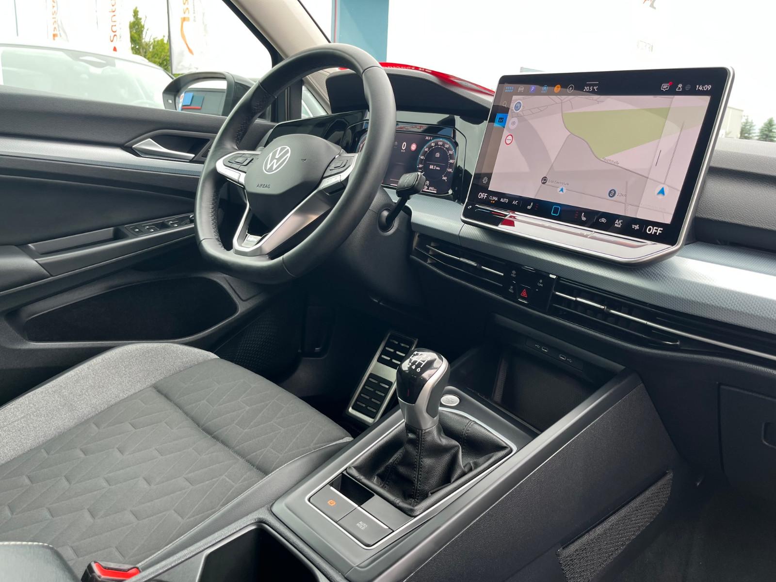 Volkswagen Golf VIII Lim. 1.5 TSI Goal mit NAVI+PDC+LED, миниатюра 19