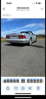Mercedes-Benz SL 320 SL - silberne Mercedes-Benz SL 320