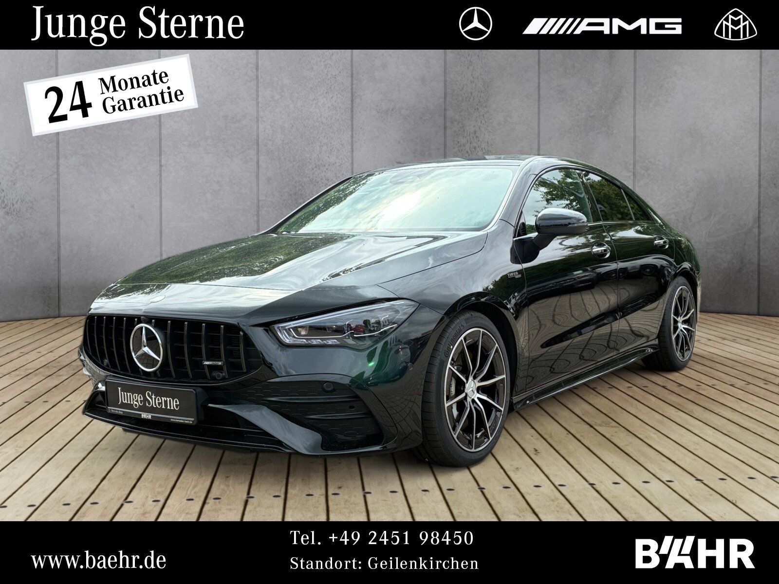 MERCEDES-BENZ CLA 35 AMG 4M Night/Pano/Burmester/Multibeam/18"