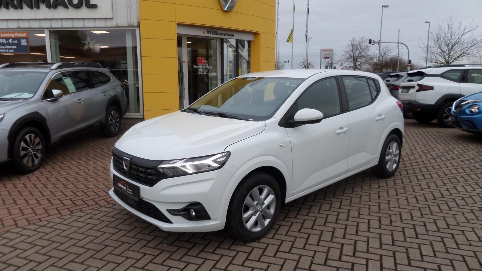 Dacia Sandero Comfort TCe 90 PS mit Klima Einparkhilfe