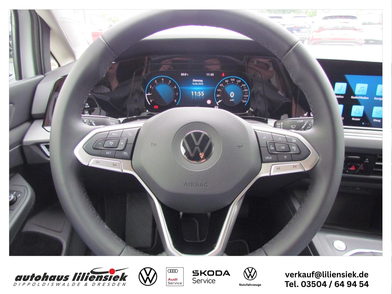 Volkswagen Golf 8 Variant 1.5 TSI Style 1HAND/AHK/NAVI/LED, миниатюра 12