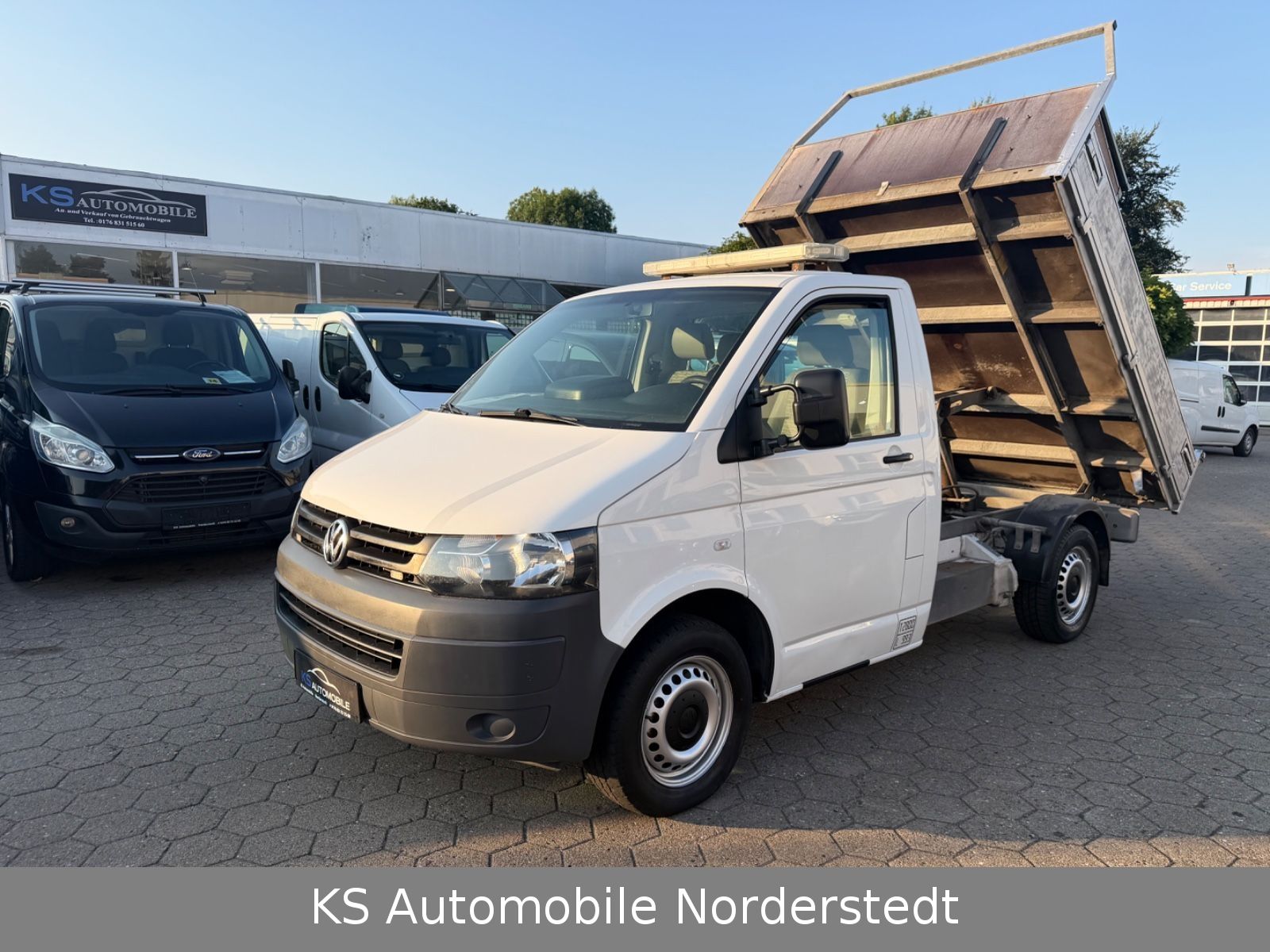 Volkswagen T5 Transporter Kipppritsche 1 Hand Top Zustand