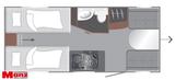 LMC Sassino 460 E - Einzelbetten - Dusche - LMC Wohnwagen 460e