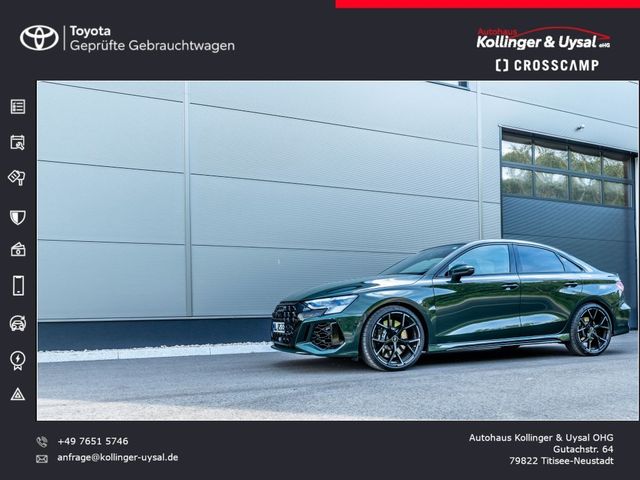 Audi RS3 Limousine | Audi exclusive Goodwood Green