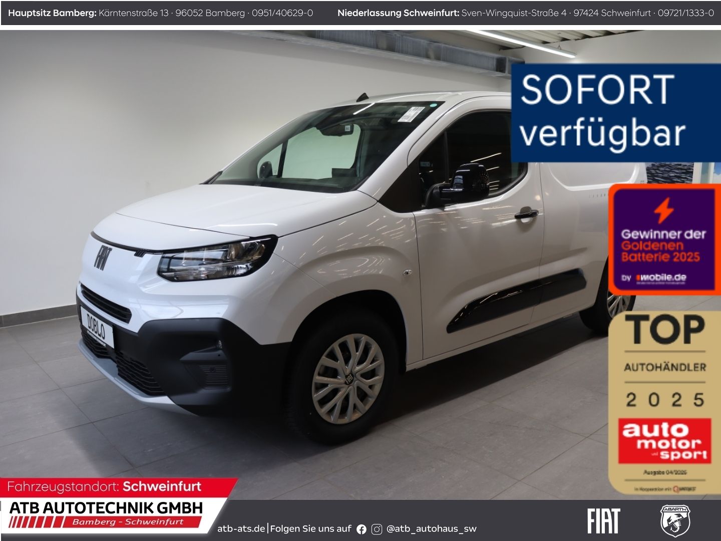 Fahrzeugabbildung Fiat Doblo 25th Anniversary KaWa M Light 1.5 Diesel 1