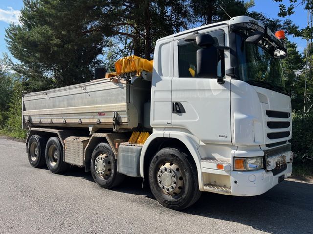 Scania G480 8x4, E6, Retarder, Moser 3-Seitenkipper