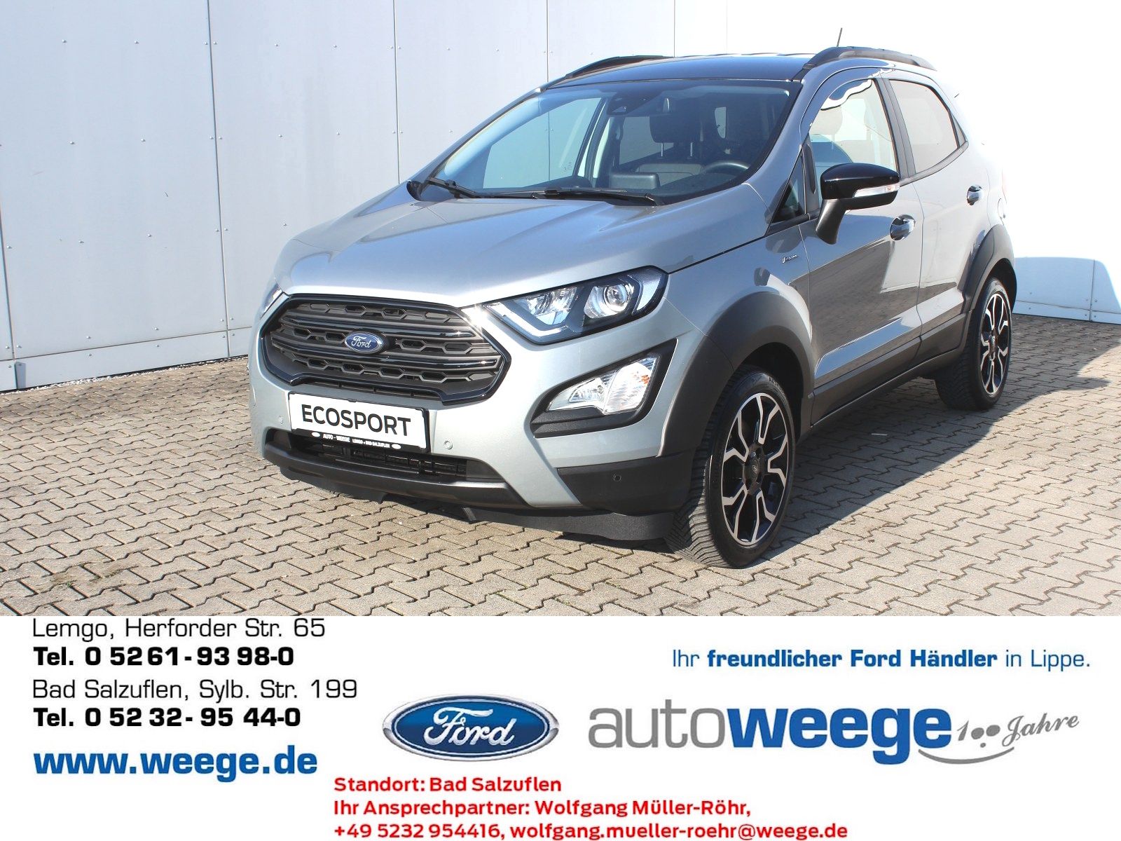 Fahrzeugabbildung Ford EcoSport Active 1,0 EcoBoost Start/Stopp