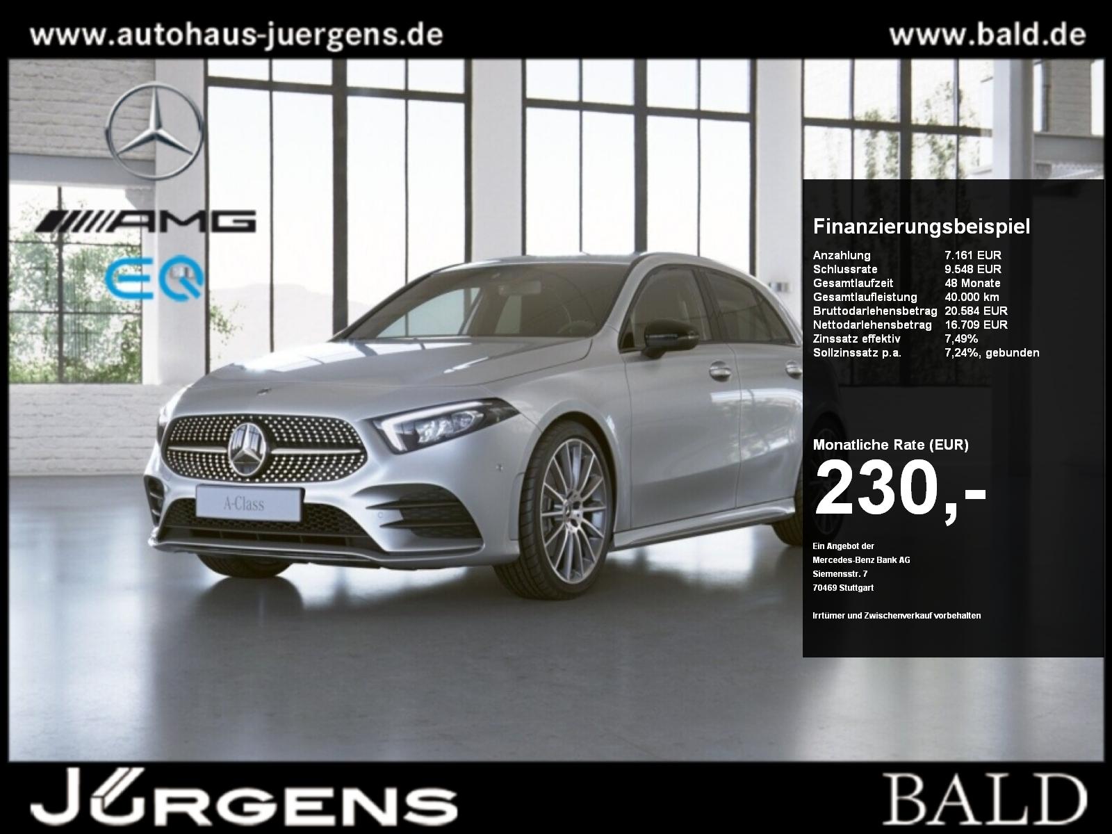 Mercedes-Benz A 250 e AMG+Night+Voll Digi+Kam+Keyless+Ambie