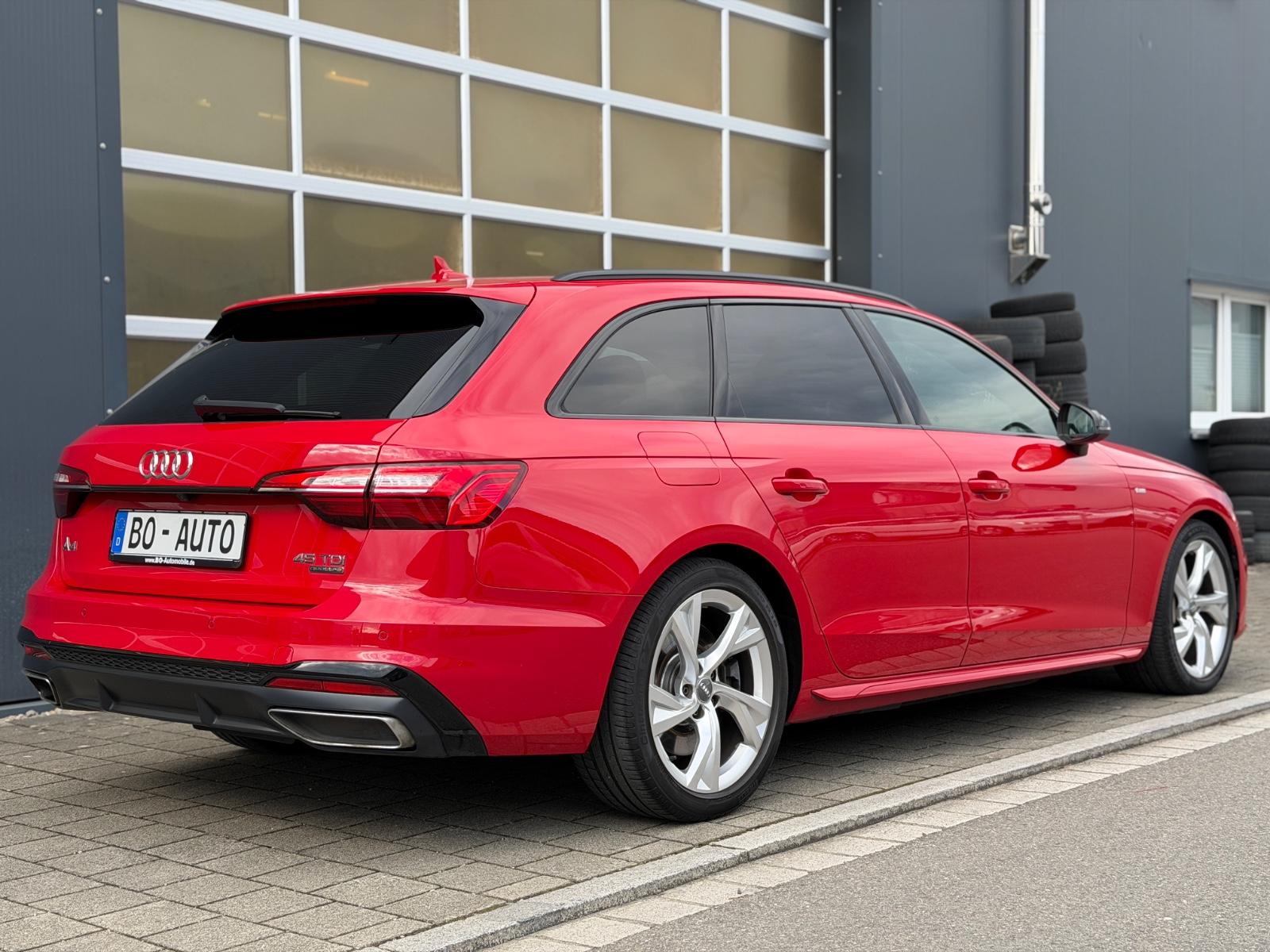 Audi A4 Avant 45 TDI S-LINE Leder PANO AHK Memory ACC, миниатюра 14