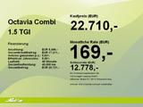 Skoda Octavia Combi 1.5 TGI Style *MATRIX*KAMERA*NAVI* - Skoda Octavia mit CNG-Antrieb: Kombi