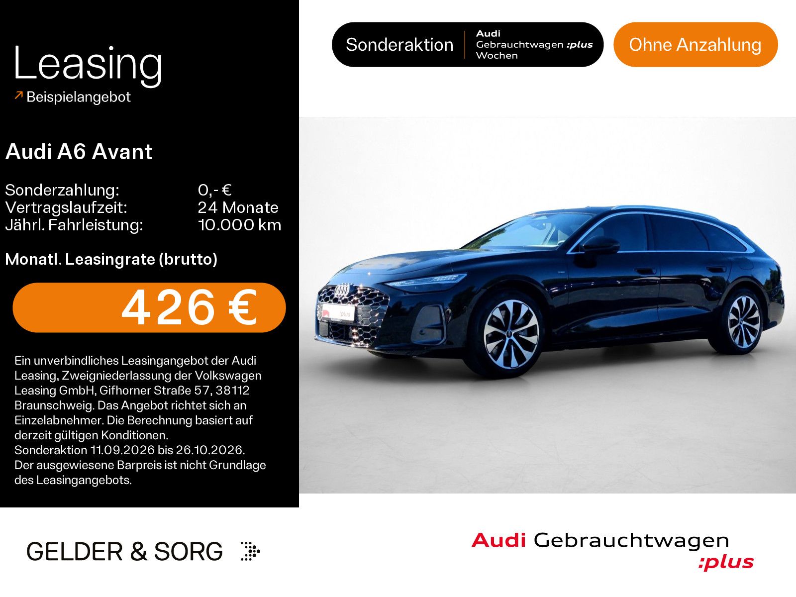 Audi A6 Avant e-Hybrid qu. 220 kW OhneZusatzkosten 10 foto 1