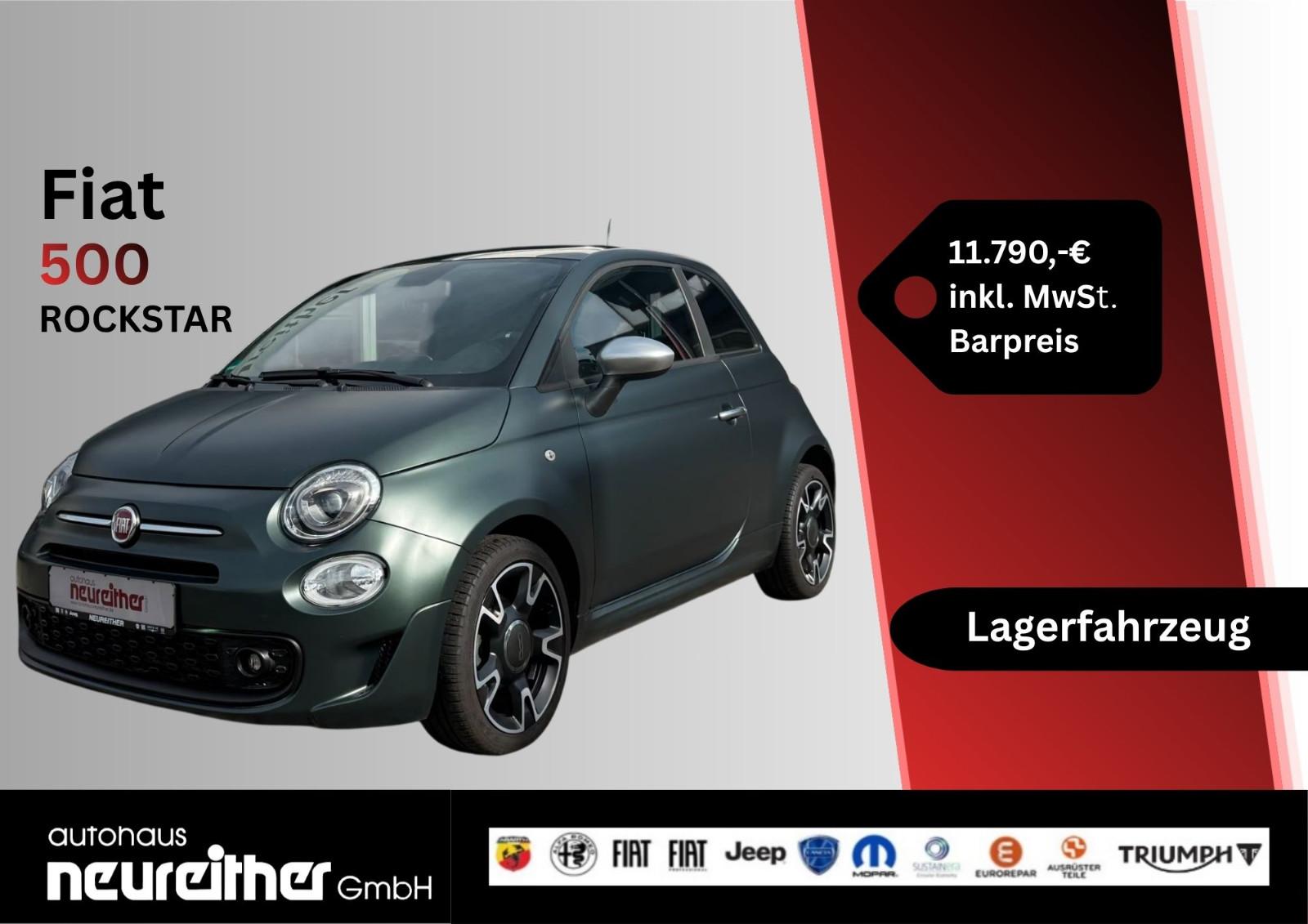 Fiat 500 RockStar Beats Pano Navi PDC
