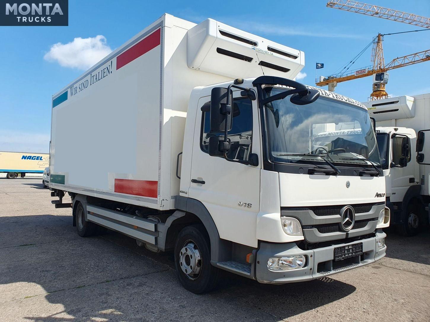 Mercedes-Benz Atego 816L, Kühlkoffer, Euro5, Klima, LBWTüv