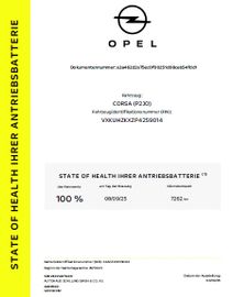 Opel Corsa F  Electric 11 KW Charger  Sitzheizung PDC