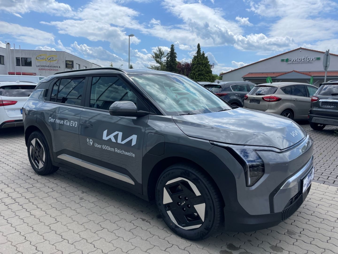 Fahrzeugabbildung Kia EV3 Earth LED totWinkAss elek Heckklappe Kamera