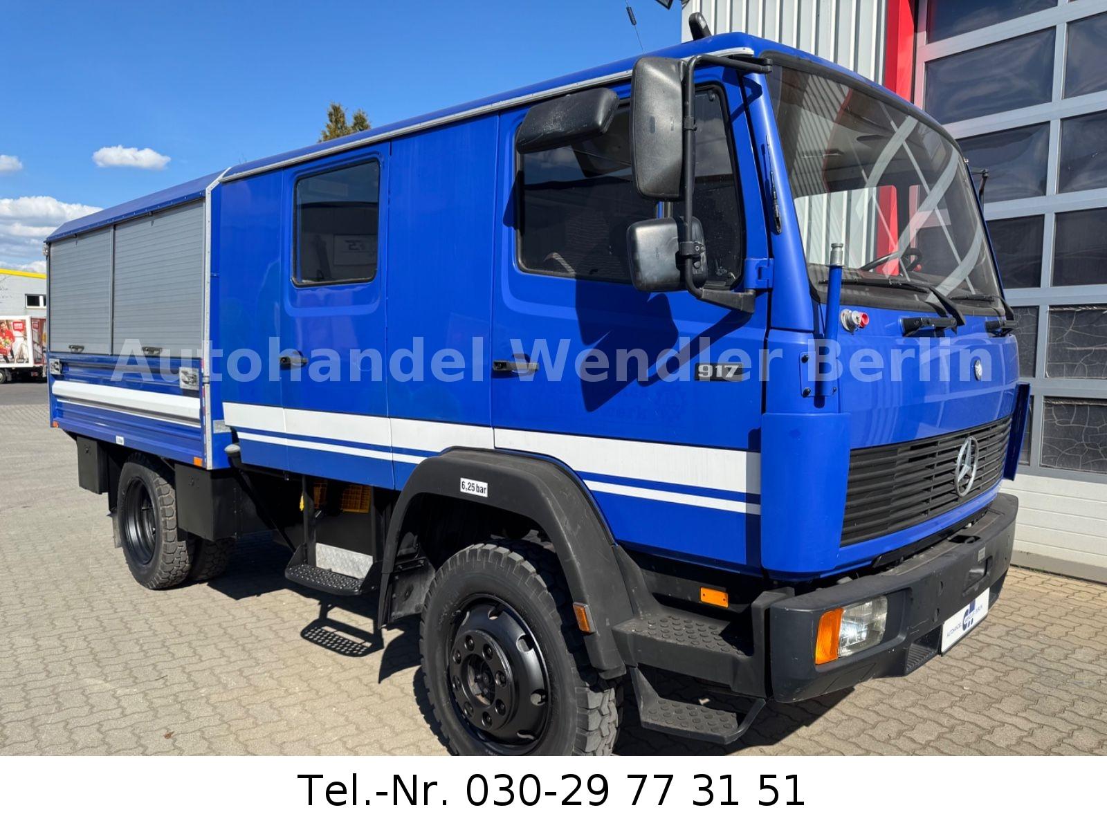 Mercedes-Benz 917AF 4x4 lange Achse  97km/h 7,5t  6x vorhanden