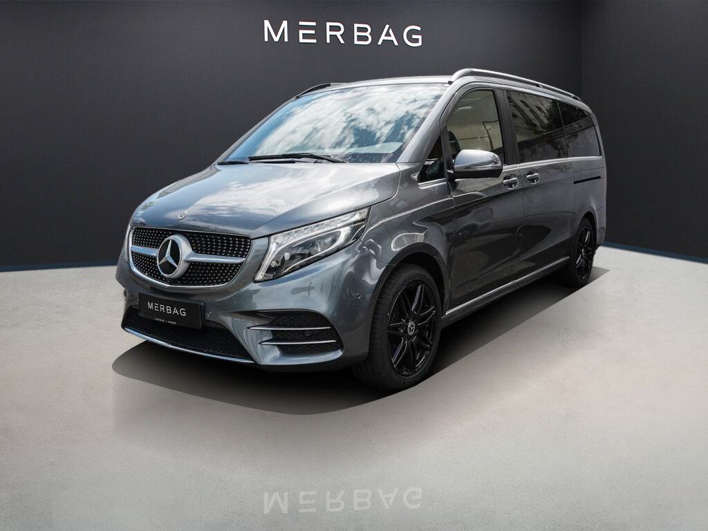 MERCEDES-BENZ V 300 d 4M L AMG-LINE STH. AHK ILS SITZKLIMA PAN