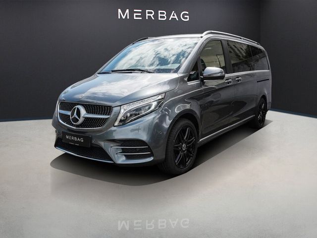 MERCEDES-BENZ V 300 d 4M L AMG-LINE STH. AHK ILS SITZKLIMA PAN