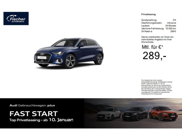 Audi A3 Sportback 40 TFSI e advanced