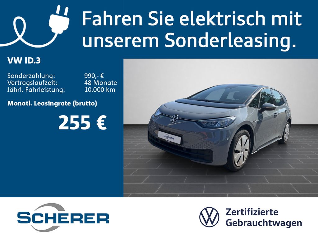 Volkswagen ID.3 Pro 58 kWh NAVI*AREAVIEW*DWA uvm...