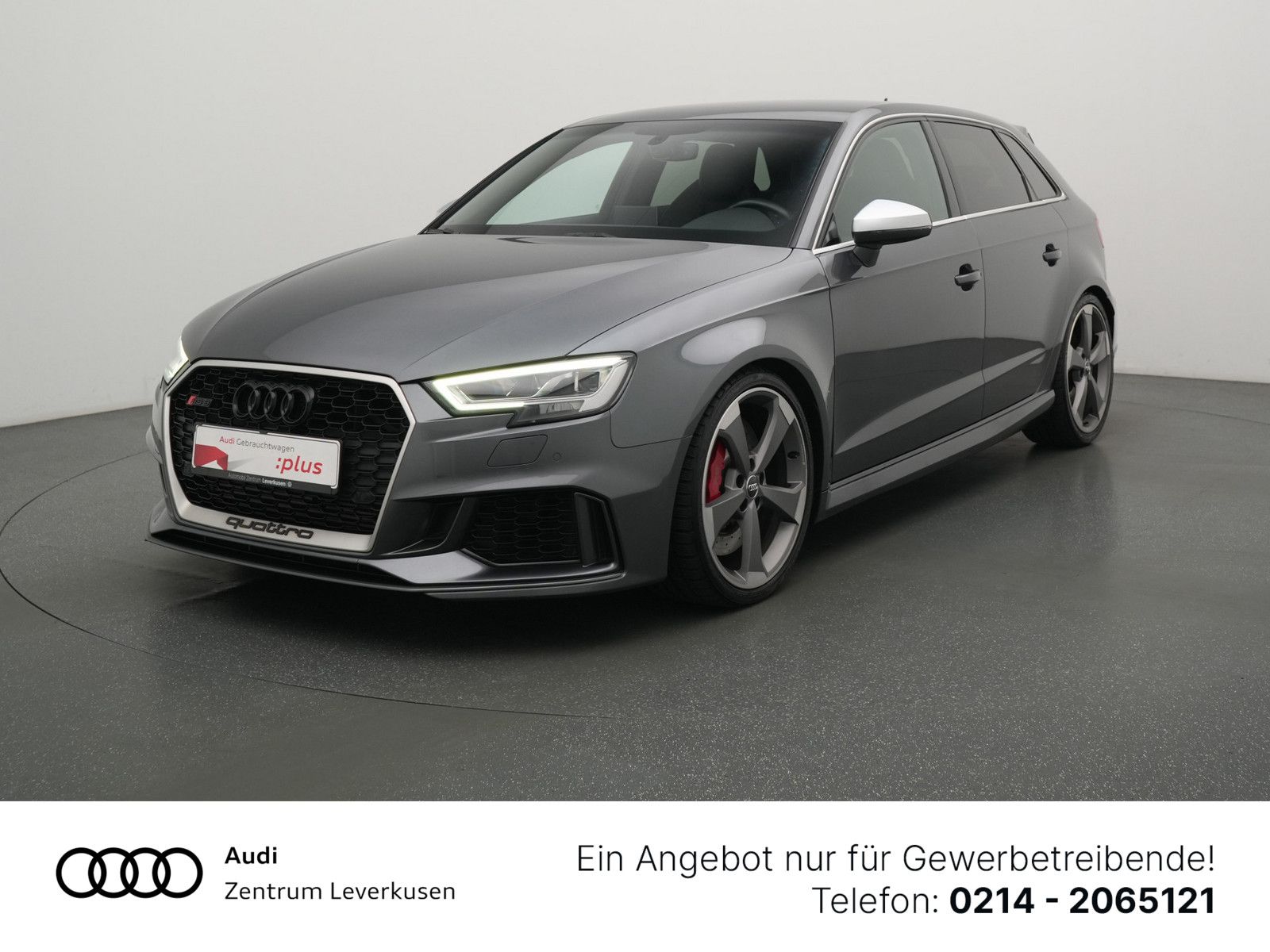 AUDI RS3 Sportback LEDER NAVI B&amp;O RAUTE VIRT 280KMH