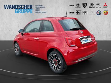 Fiat 500 1.0 Mild Hybrid Red PANORAMA CARPLAY