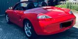 Porsche  Boxster S  Rarität! rot - Schaltgetriebe w. km - Porsche mit Benzin-Antrieb: Rot, Leder, Cabrio