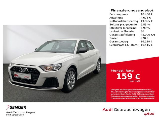 Audi A1 Sportback Advanced 25 TFSI PDC Sitzheizung