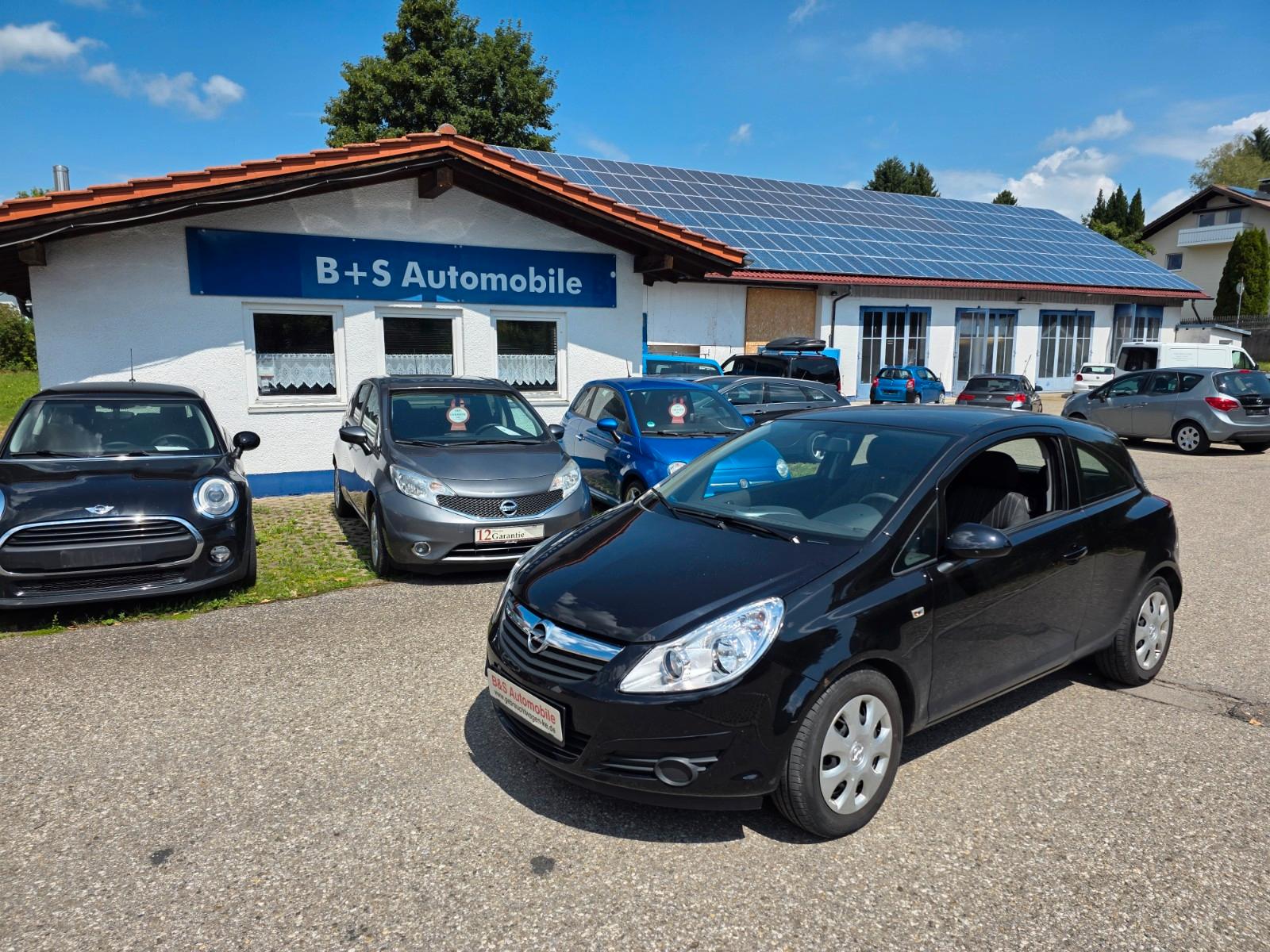 Opel Corsa D Edition Fahrradständer eingebaut Klima