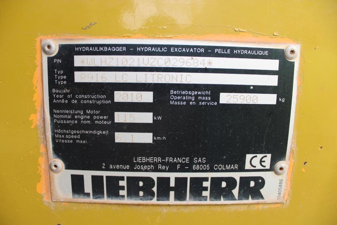 Liebherr R916 LC FLÈCHE