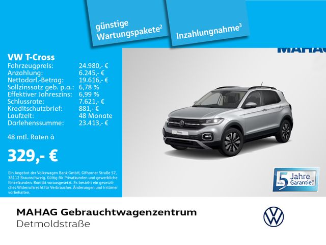 Volkswagen T-Cross 1.0 TSI MOVE Navi LED ACC Sitzhz. DSG