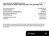 BMW 330e xDrive M SPORT PRO HUD 360° H/K LED MEM - BMW 3 Series: E36
