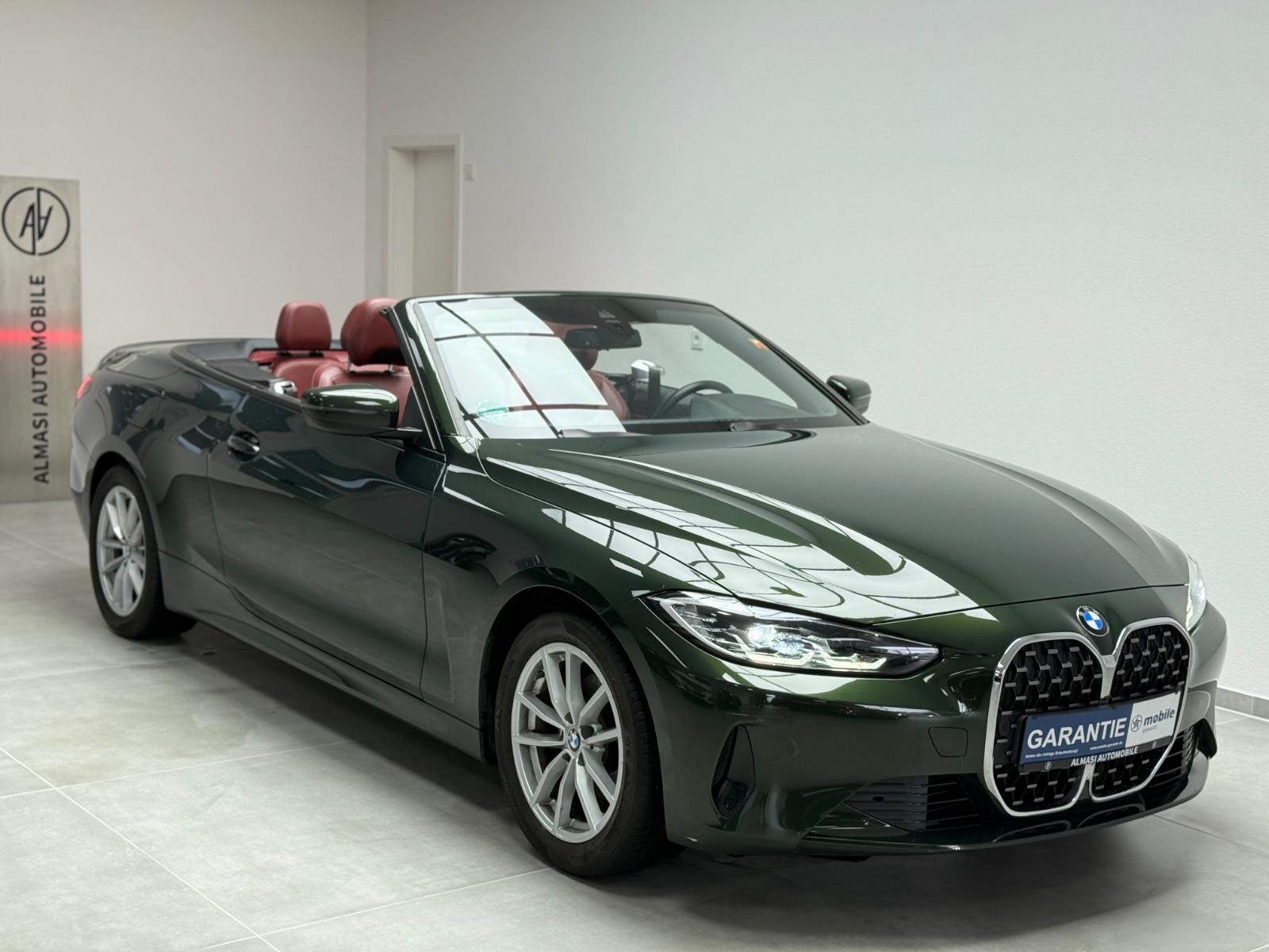 BMW 420i Cabrio /Nackenwärmer /LKHZ /LEDER /1. Hand