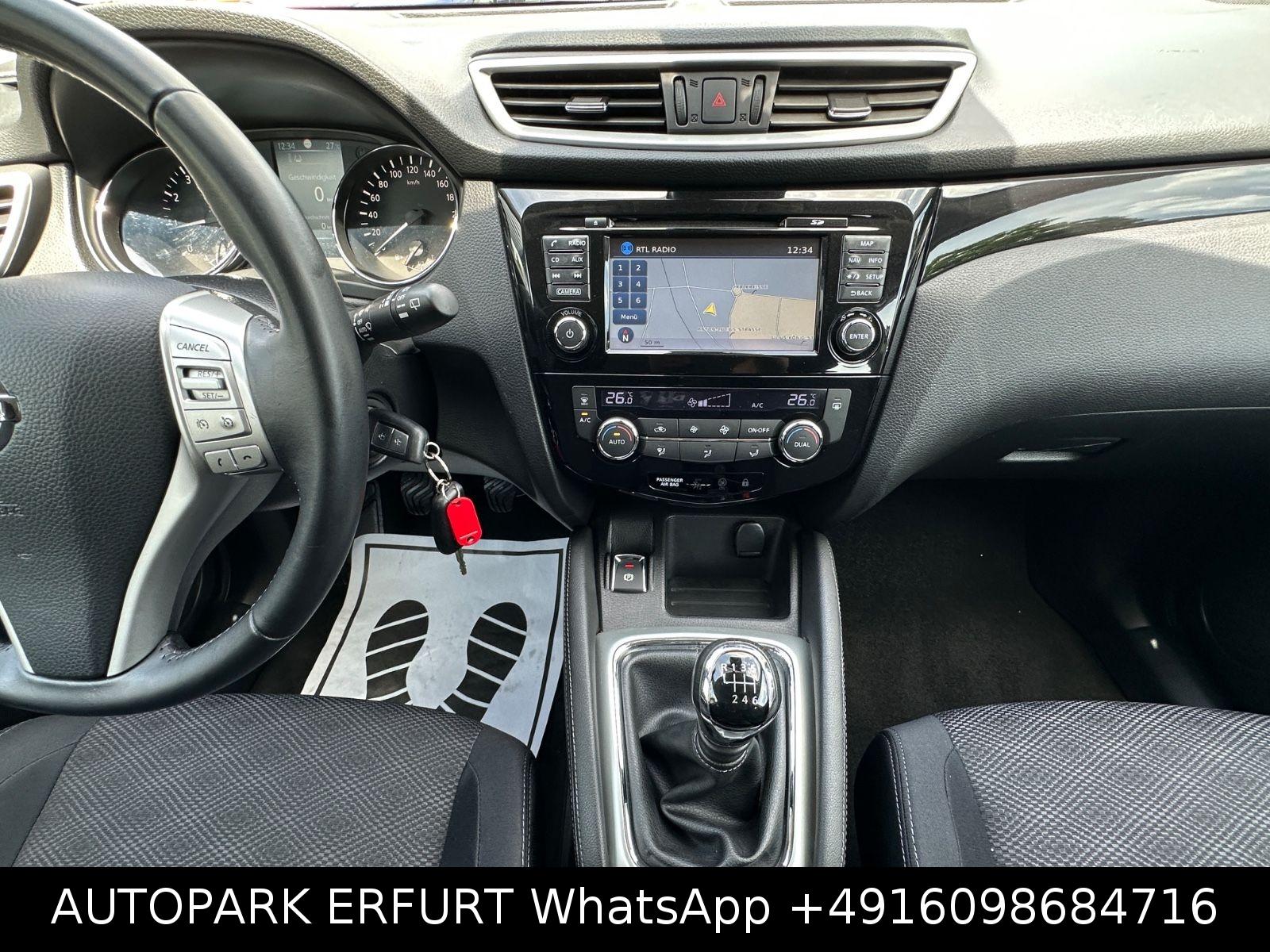 Nissan Qashqai Acenta*Klima*Temp*Phone*Navi*StzH*PDC*LE