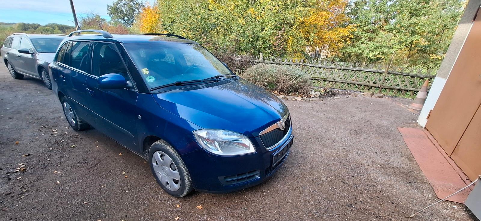 Skoda Fabia 2008 — салон