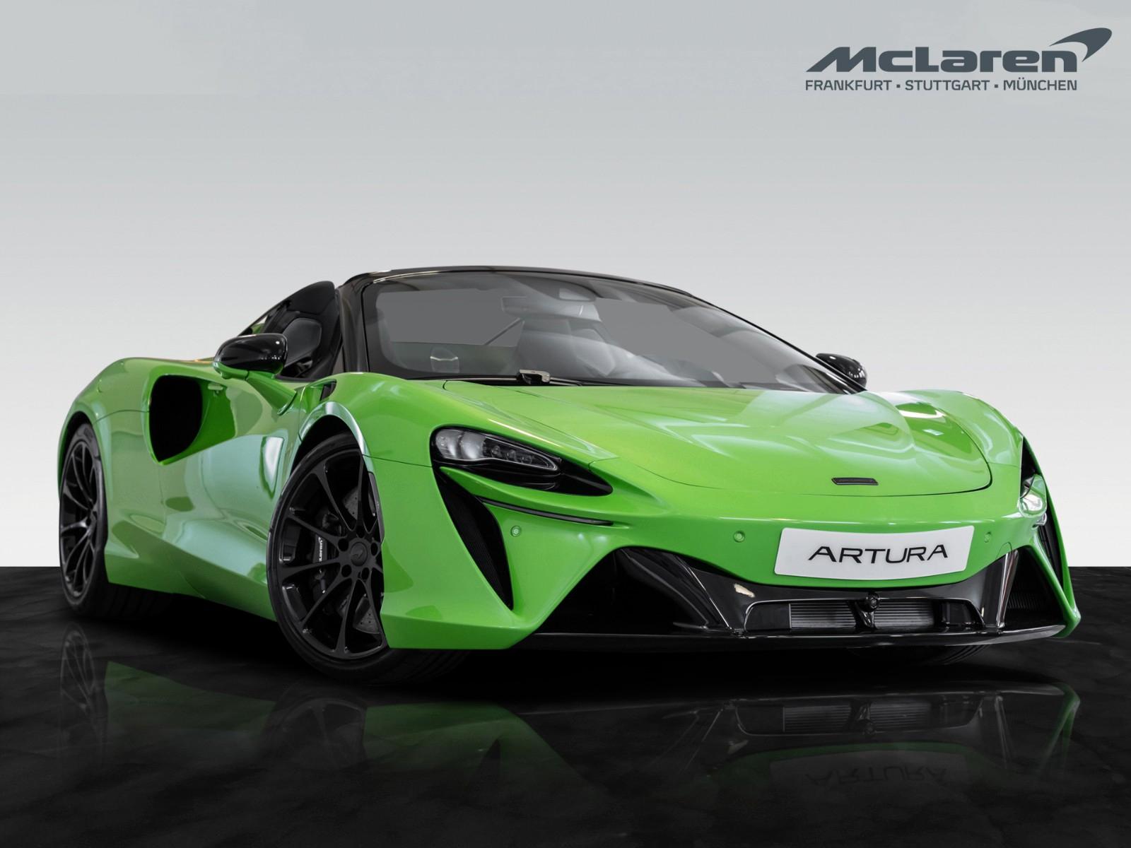 McLaren Artura Spider | Mantis Green | Sports Exhaust