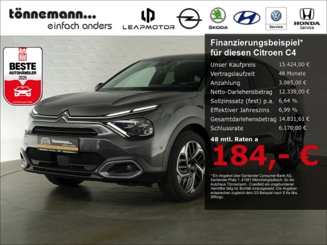 C4 LIM. MAX+RÜCKFAHRKAMERA+NAVI+LED-SCHEINWERFER