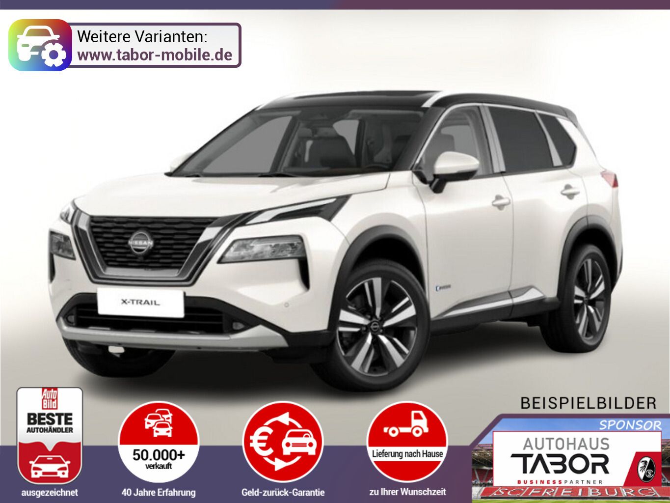 Nissan X-Trail Tekna Pano 4xSHZ HUD PrivG LED 360° Nav