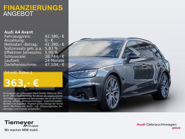 Audi A4 Avant 40 TFSI Q 2x S LINE LM19 KAMERA NAVI+ V