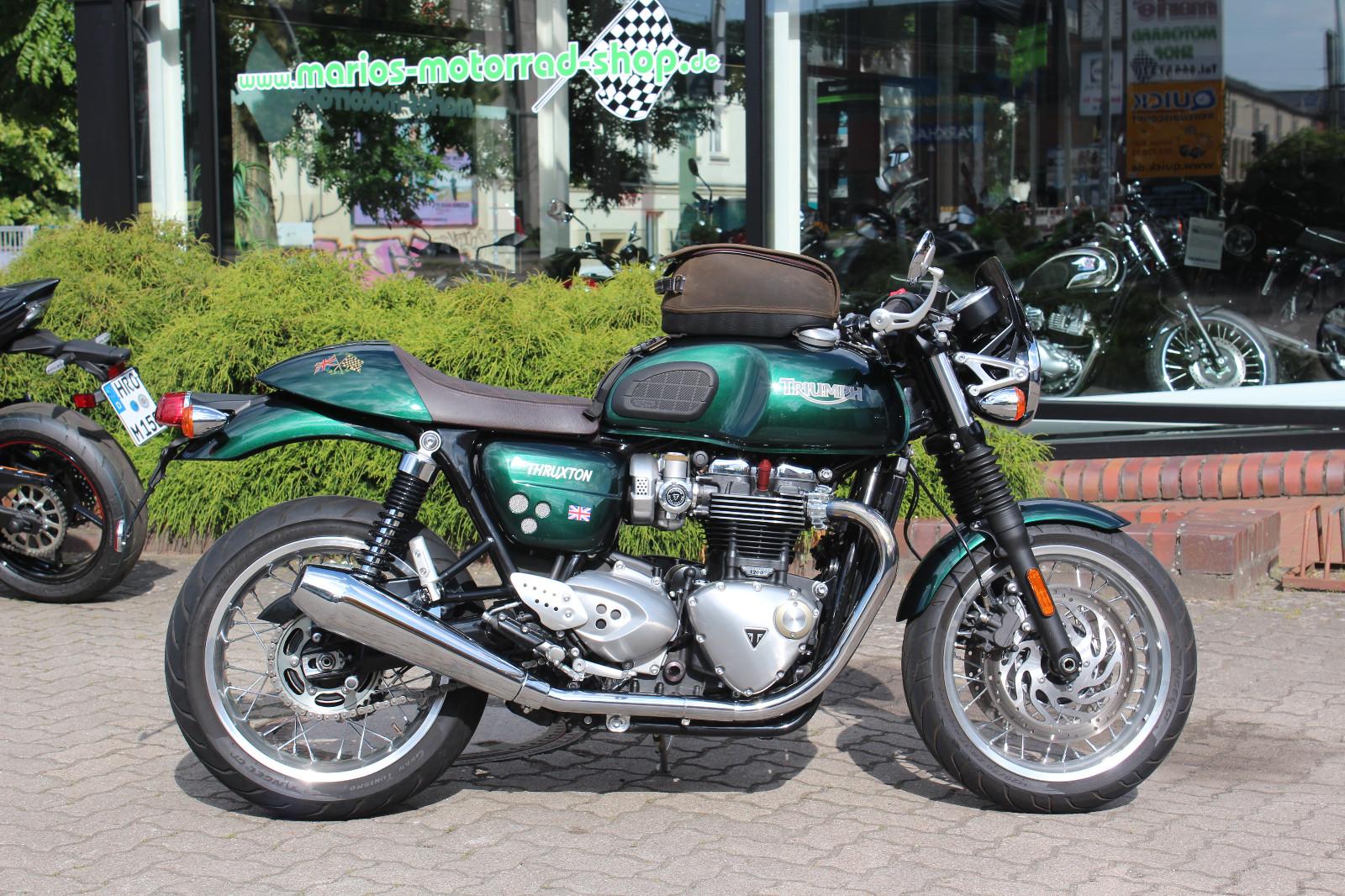 Triumph Thruxton 1200 / Service+Batterie+HU neu!