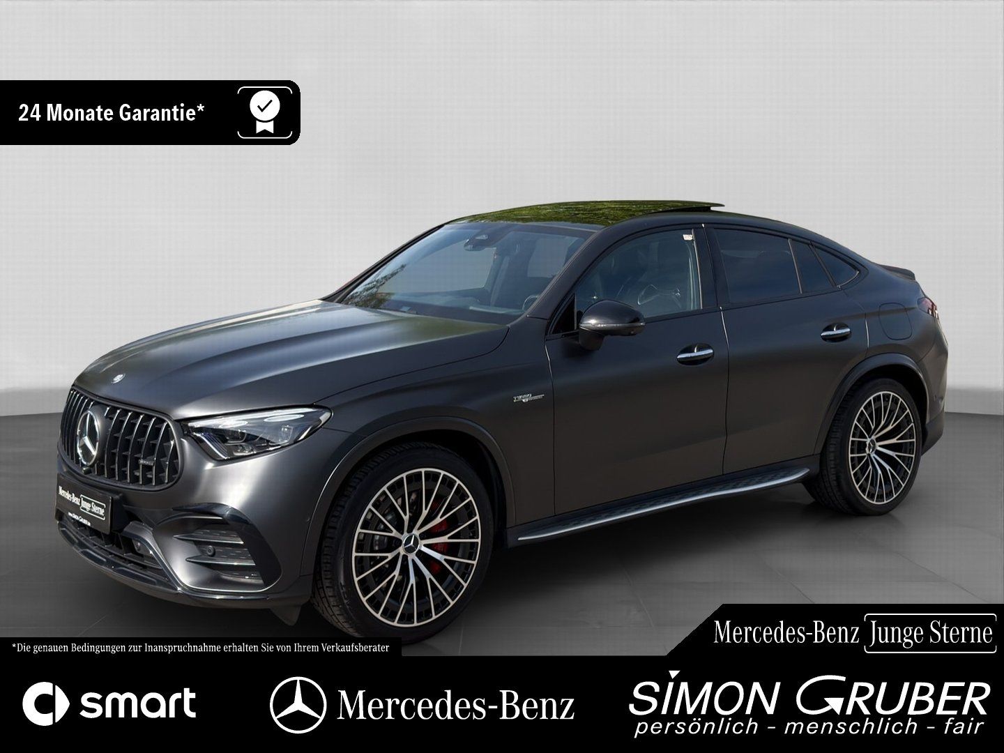 Fahrzeugabbildung Mercedes-Benz GLC 63 S E Perfo Coupe Active Ride Carbon magno