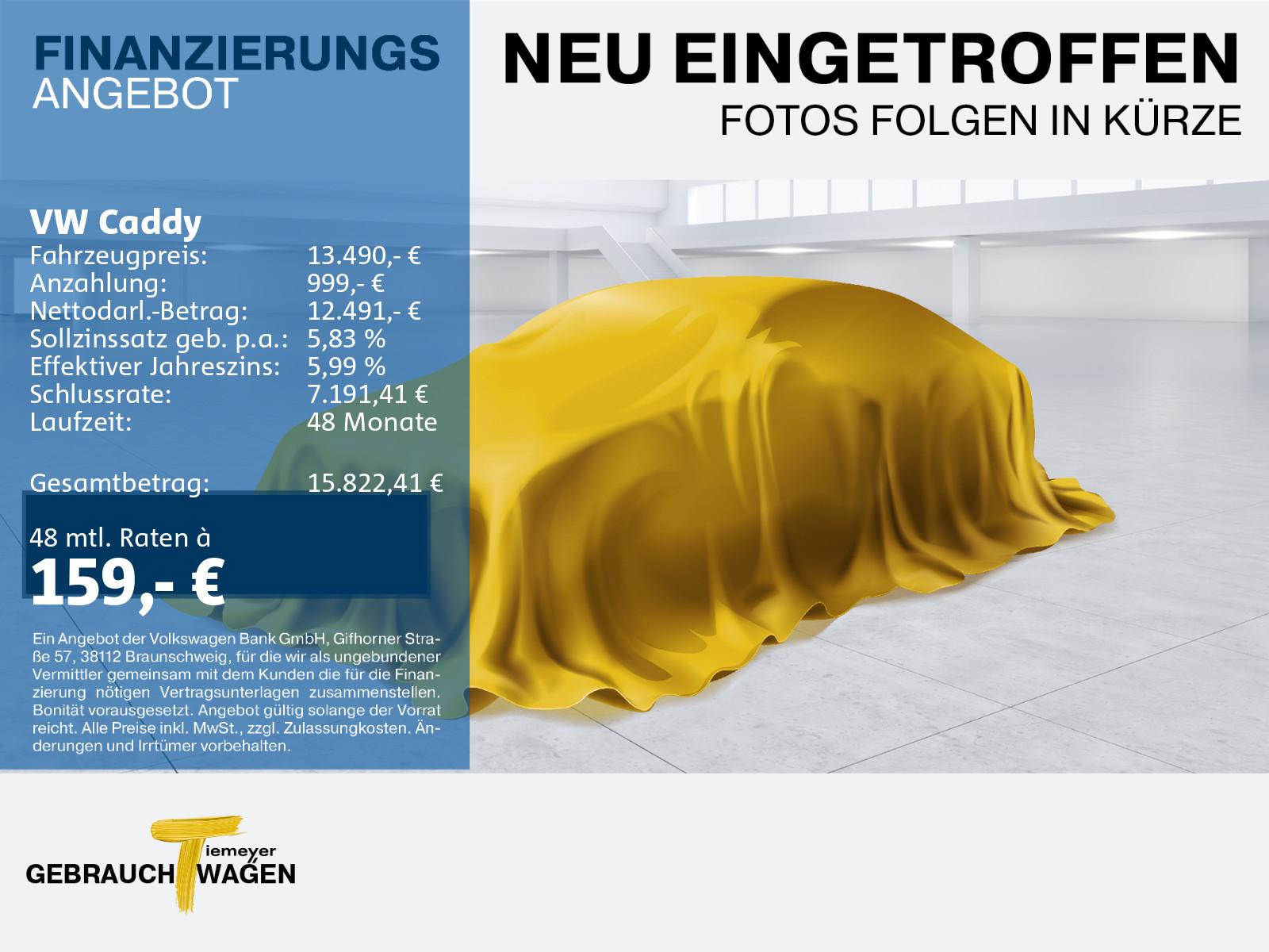 Volkswagen Caddy Cargo TSI ALLWETTER PDC FLÜGELTÜREN